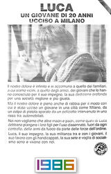1986 Lutto DP Milano