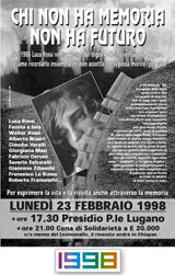 1998 Cena al Leoncavallo