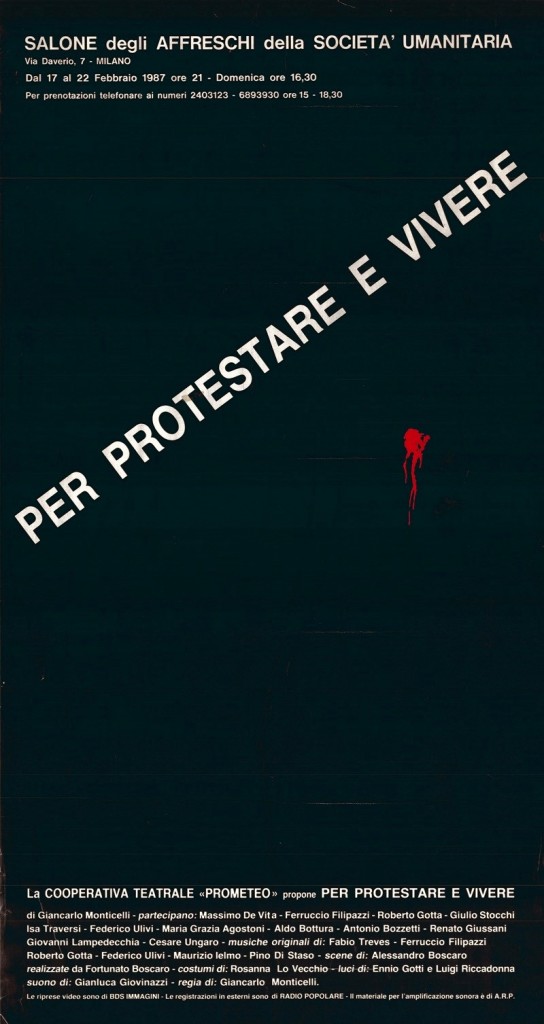 1987 Per protestare e vivere